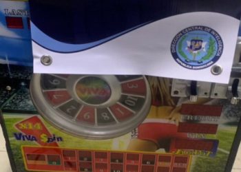 Decomisan drogas y máquinas ilegales en Villa Hermosa