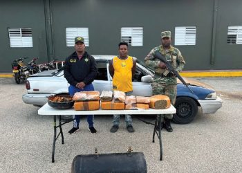 Ocupan 11 paquetes de marihuana dentro de un tanque de gas en Elías Piña