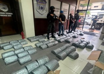 DNCD captura a dos hombres con 317 libras de marihuana en SDO