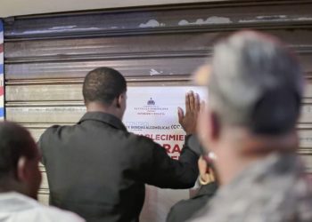 COBA cierra cinco negocios en el Distrito Nacional durante Operación Garantía de Paz