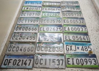 Digesett retuvo 38 vehículos en 2024 debido a irregularidades en las placas