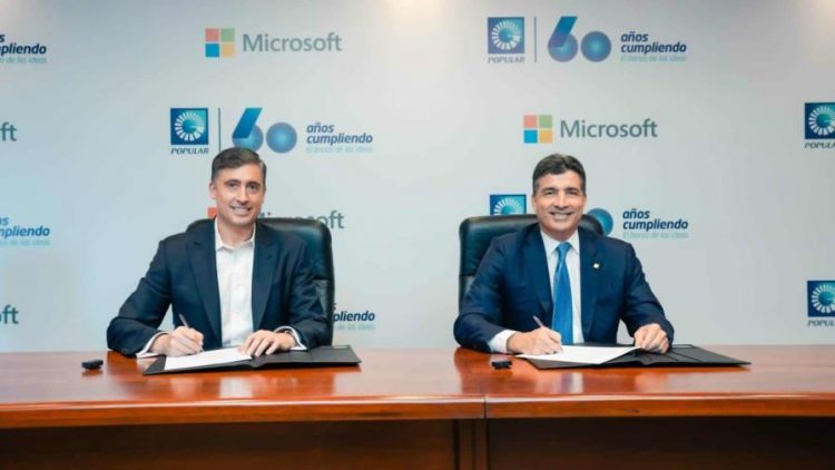 Banco Popular y Microsoft refuerzan su colaboración empresarial