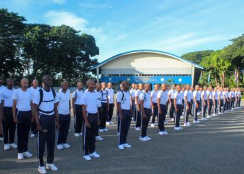 Policía Nacional recibe 112 nuevos aspirantes a cadetes