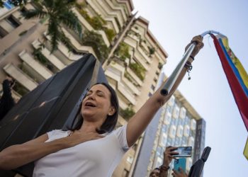 María Corina Machado vuelve tras 133 días de clandestinidad