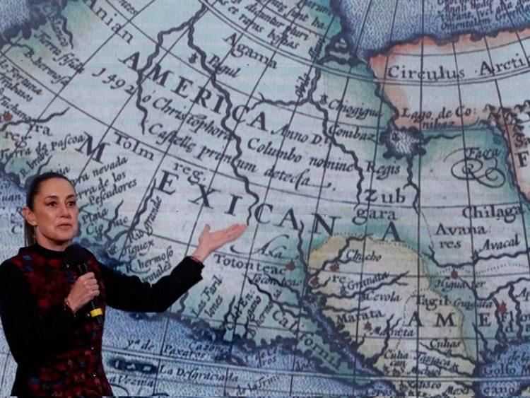 Gobierno mexicano demanda a Google por el cambio de nombre del Golfo de México