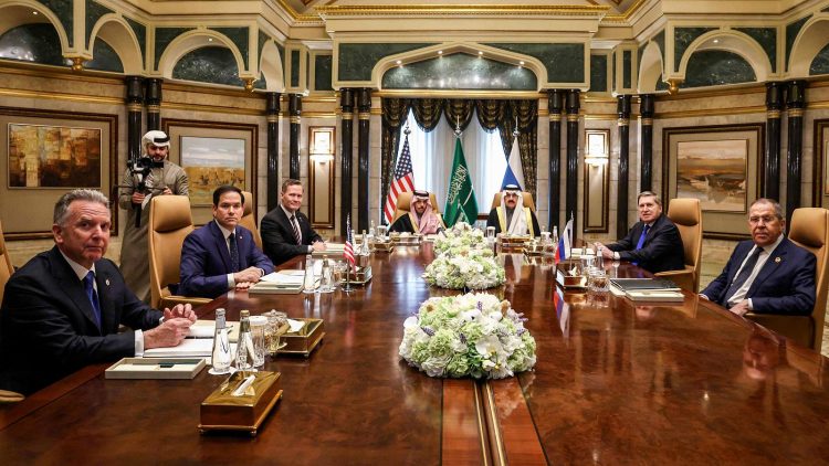 Rubio y Lavrov negocian en Riad el fin de la guerra en Ucrania