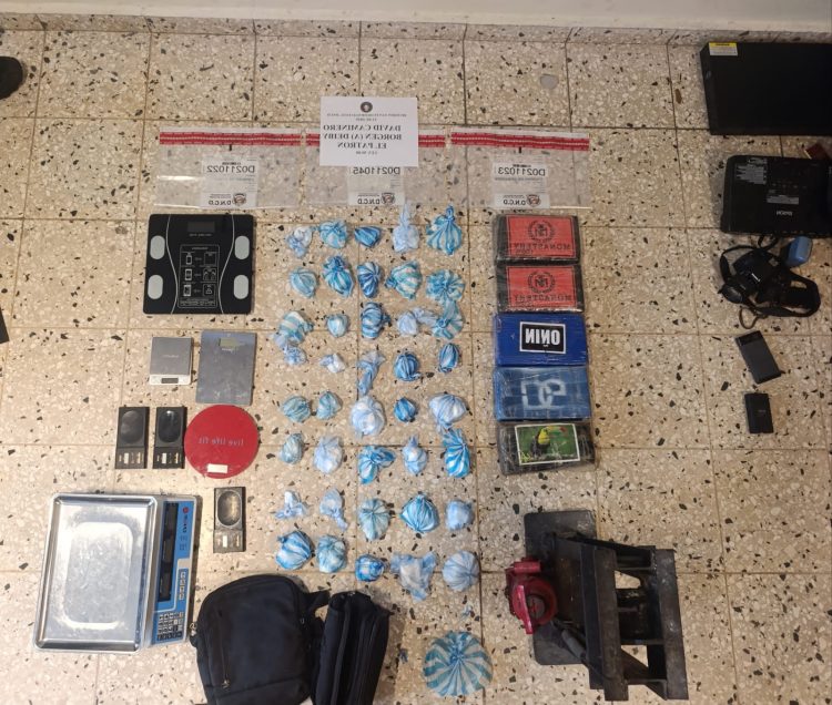 Policía Nacional desmantela un punto de drogas en Santo Domingo Este