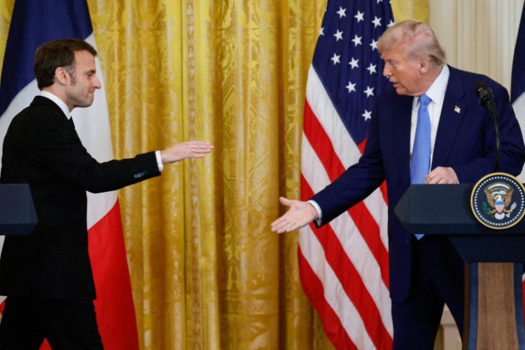 Trump y Macron prometen la paz para Ucrania