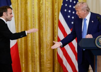 Trump y Macron prometen la paz para Ucrania