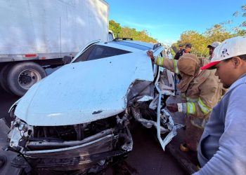 Cinco personas resultaron heridas en un accidente en la autovía del Nordeste