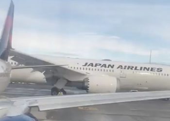 Avión de Japan Airlines chocó con una aeronave de Delta en el aeropuerto de Seattle-Tacoma