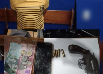 Detienen a hombre por porte ilegal de arma de fuego