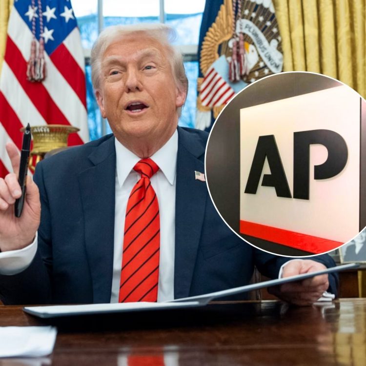 Agencia AP demanda al Gobierno de Trump tras ser vetada por no usar término “Golfo de América”
