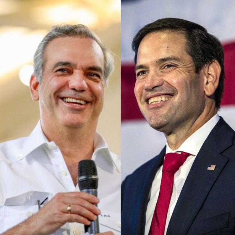 Presidente Abinader recibirá este jueves a Marco Rubio en el Palacio Nacional