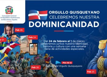 Consulado de la República Dominicana en Barcelona celebra la Semana del Orgullo Quisqueyano