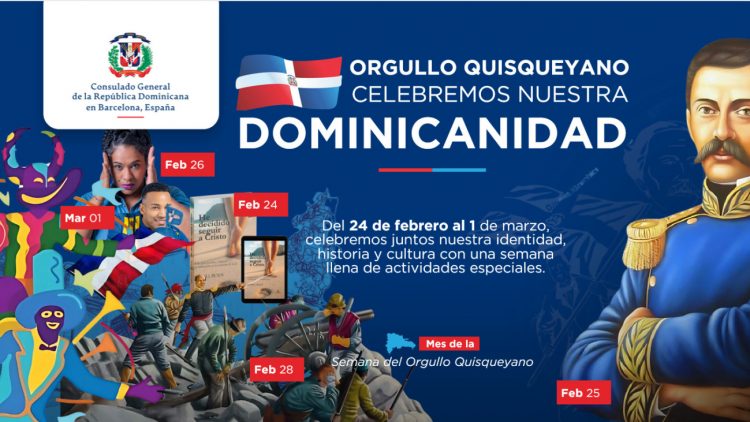 Consulado de la República Dominicana en Barcelona celebra la Semana del Orgullo Quisqueyano