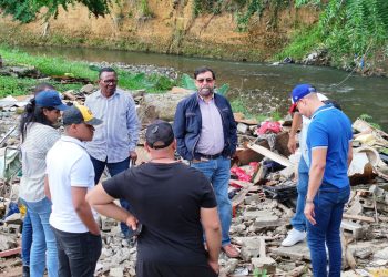 Indrhi avanza en adecuación del río de Nagua para arroz