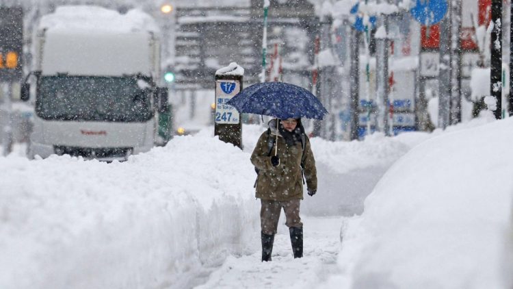 Doce muertos y cientos de heridos por las fuertes nevadas en Japón