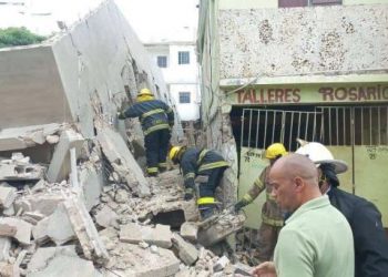Colapso de edificio en La Romana deja tres fallecidos