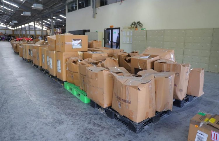 JCE inicia proceso de trituración del material sobrante de las elecciones de mayo de 2024