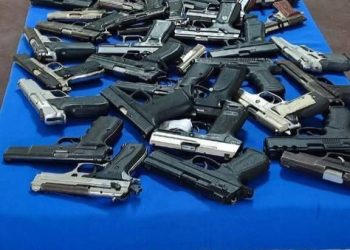 DICRIM retira 245 armas de fuego de las calles en los primeros 45 días de 2025