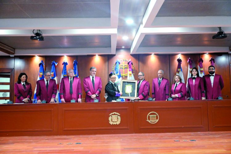 Tribunal Constitucional rinde homenaje a Miriam Germán Brito