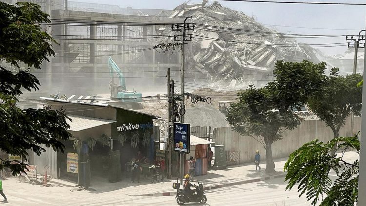 Un terremoto de magnitud 7,7 sacude Birmania y se siente con fuerza en Bangkok