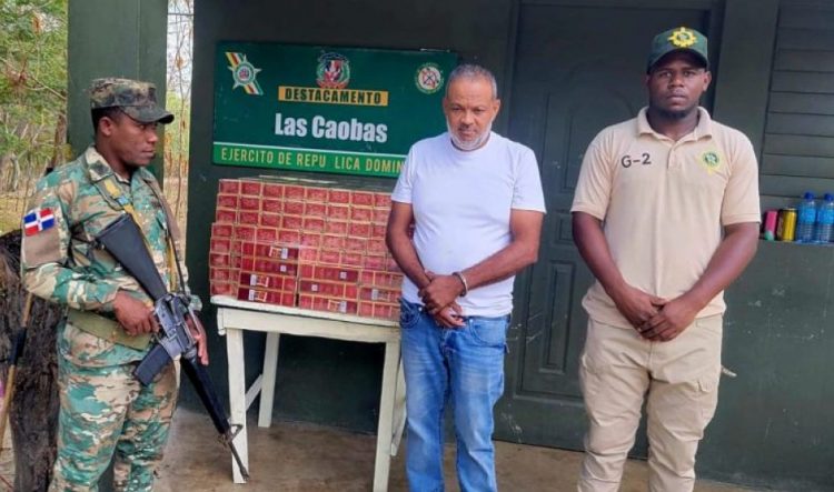 Detienen a hombre con 50,000 cigarrillos de contrabando