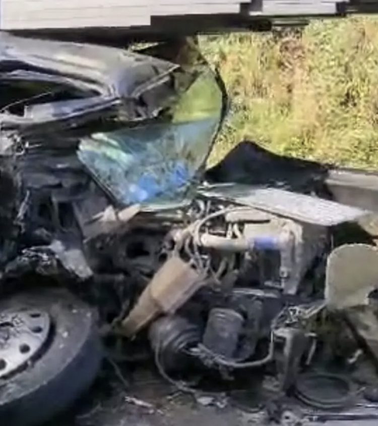 Accidente múltiple ocurre en Loma Miranda