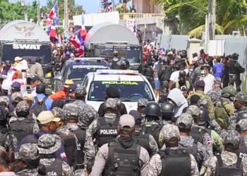32 personas fueron detenidas durante la marcha en El Hoyo de Friusa