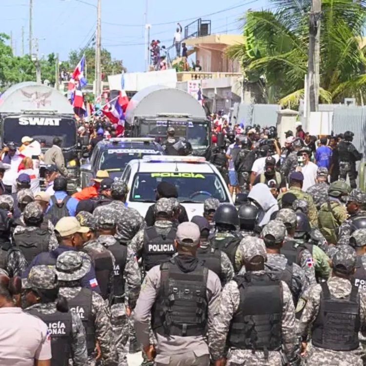 32 personas fueron detenidas durante la marcha en El Hoyo de Friusa