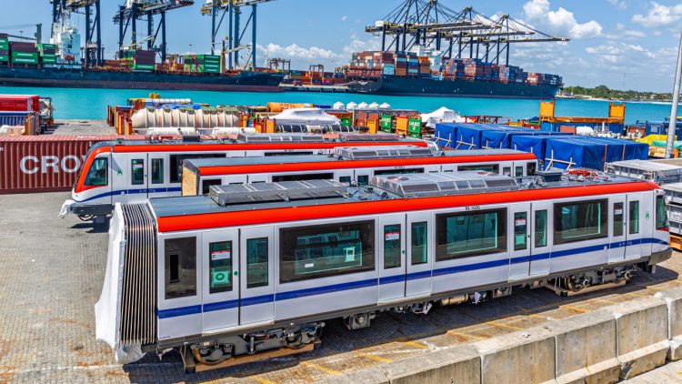 Opret suma nuevos vagones al metro de Santo Domingo