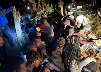 Detienen a 48 haitianos indocumentados en un platanal de Valverde