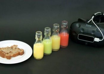 La realidad virtual ahora estimula el sentido del gusto