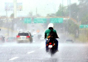 Indomet prevé aguaceros dispersos para este martes por efectos de una vaguada