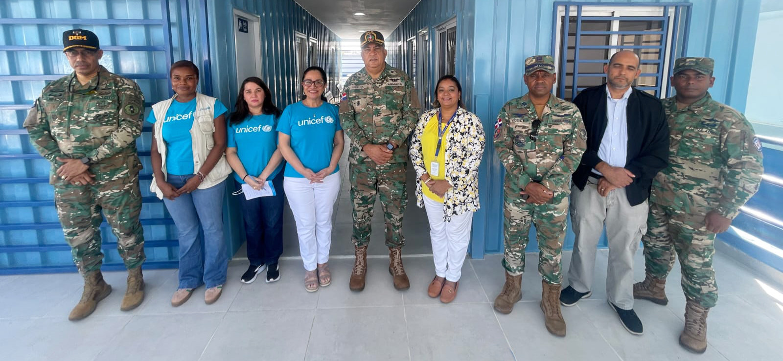UNICEF entrega instalaciones a la DGM para la atención de menores y mujeres en procesos de interdicción