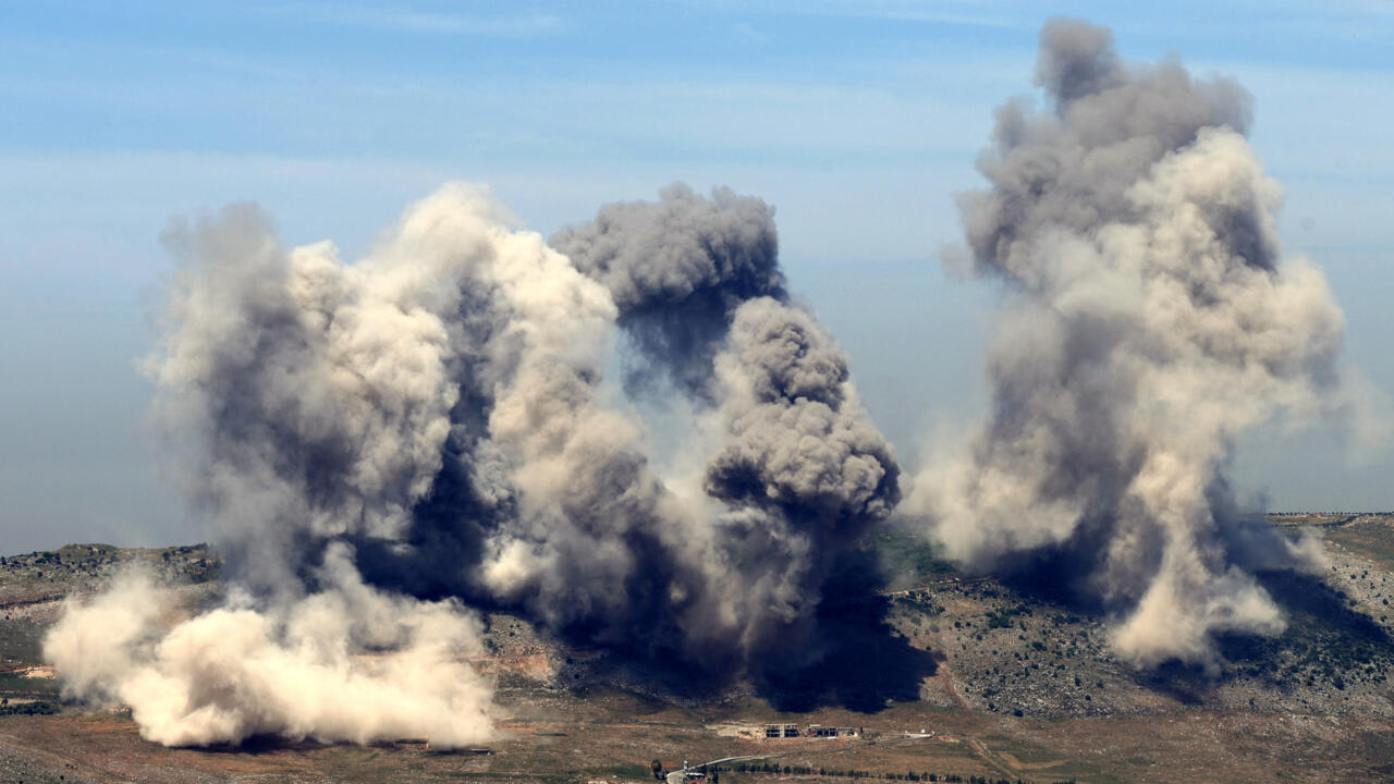 Israel lanza una oleada de ataques contra Hezbolá en el sur del Líbano