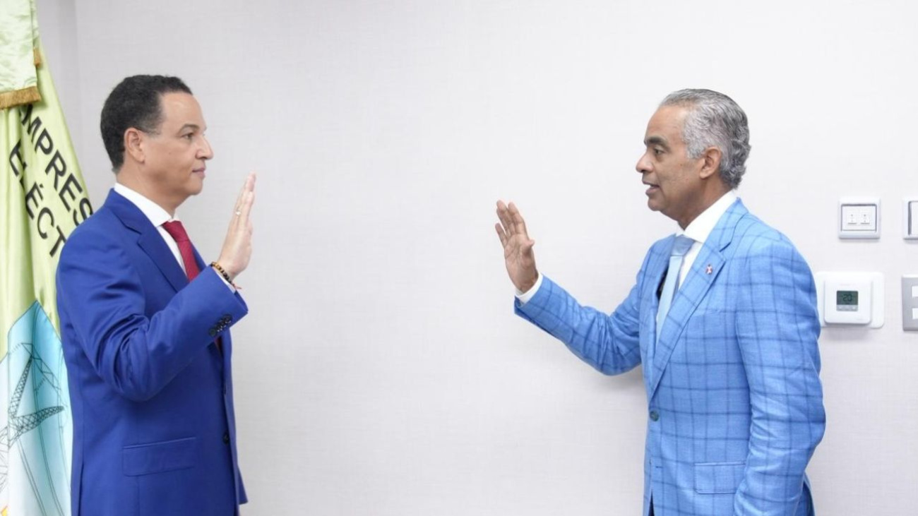 Alfonso Rodríguez Tejada asume la administración de la Empresa de Transmisión Eléctrica Dominicana