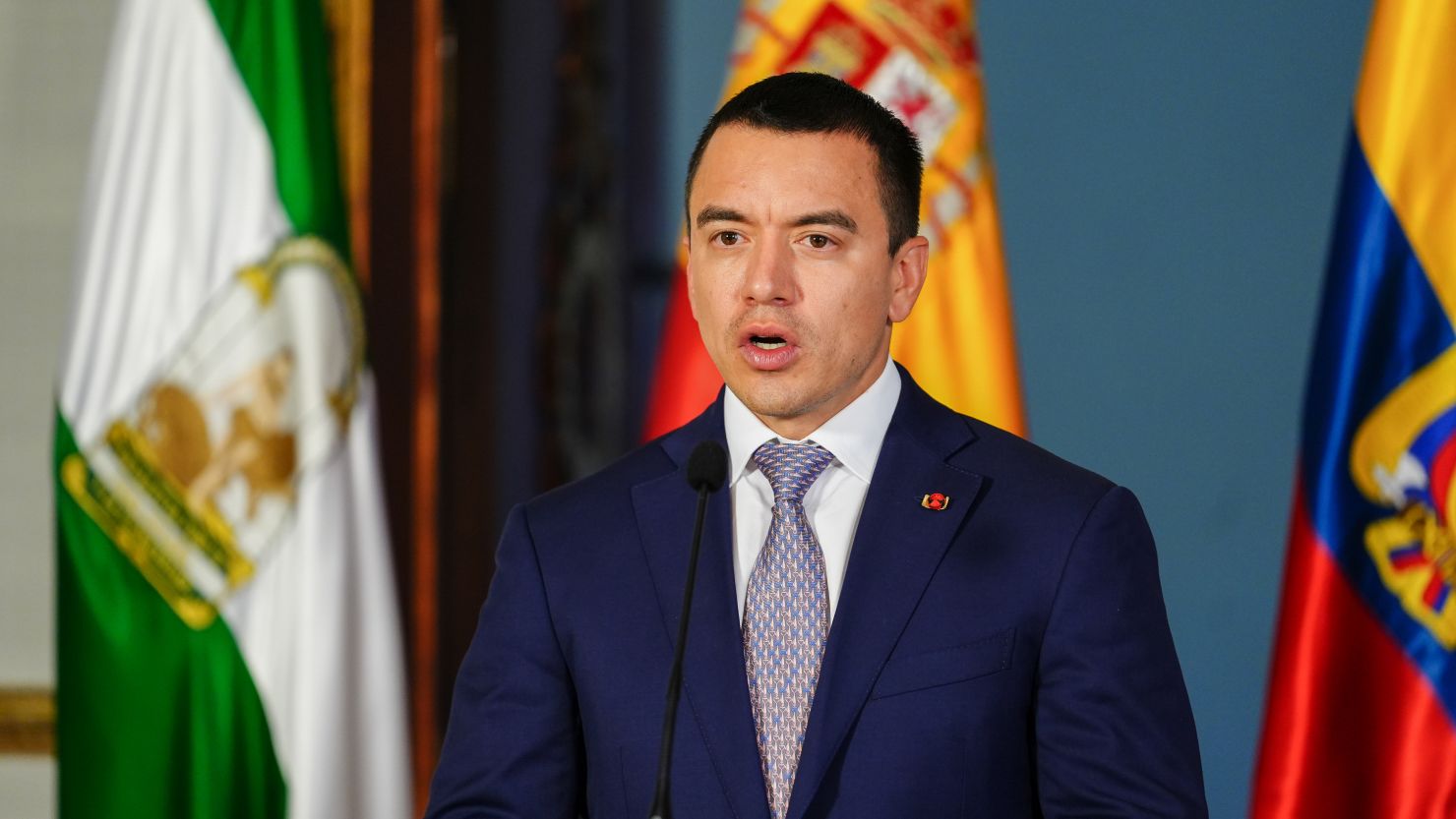 Viaje de Daniel Noboa a EE.UU. fue de carácter “confidencial”, dice funcionario ecuatoriano