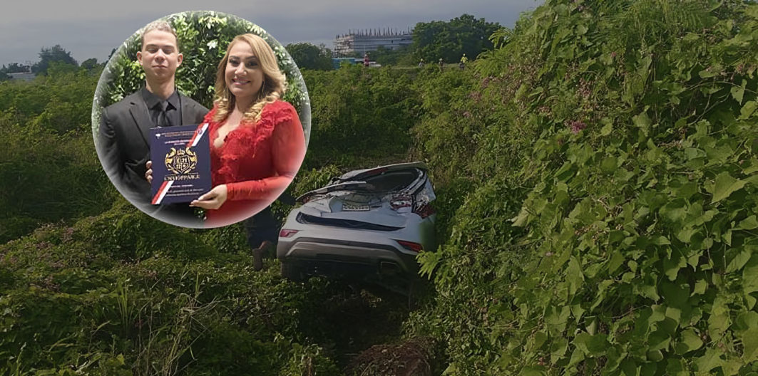 Tragedia juvenil: Muere hijo de vocera policial en accidente en La Romana