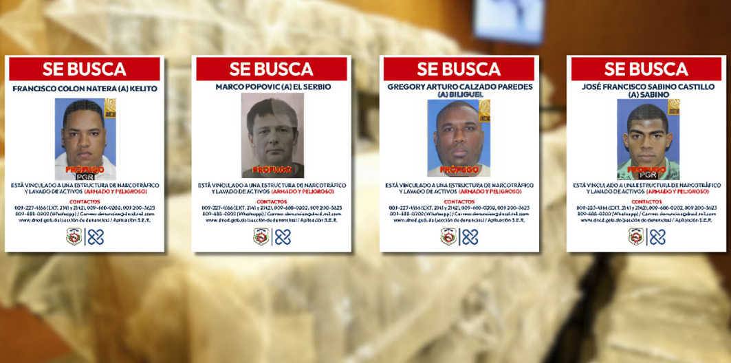 4 personas más buscadas por la policía vinculadas a red del exregidor de Boca Chica