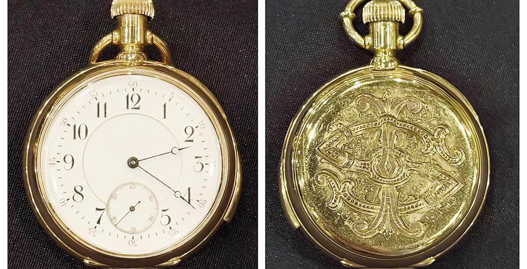 El reloj que sobrevivió al Titanic… ahora lo subastan por 2 millones de euros