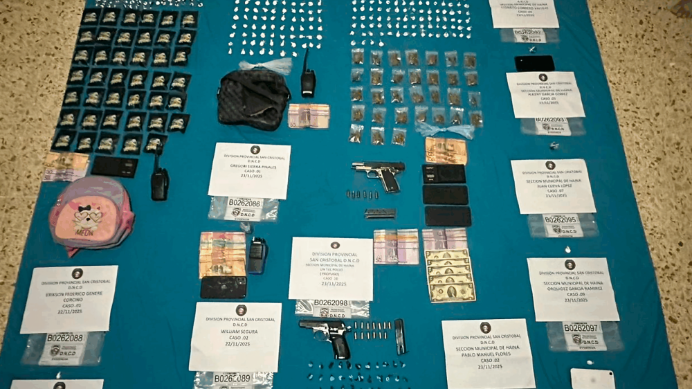 Operativos contra el microtráfico en San Cristóbal: Hay un total de 12 personas detenidas