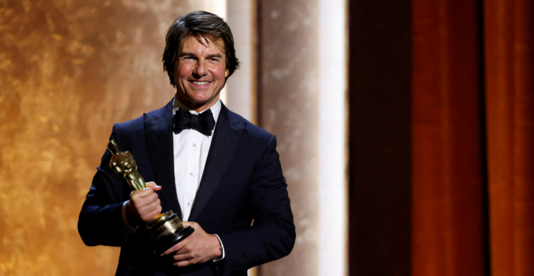 ¡Histórico! Tom Cruise logra su primer Óscar honorario