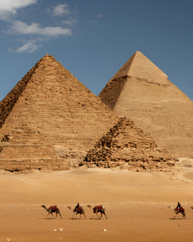 Arqueólogos encuentran pista de una puerta "escondida" en una pirámide de Egipto