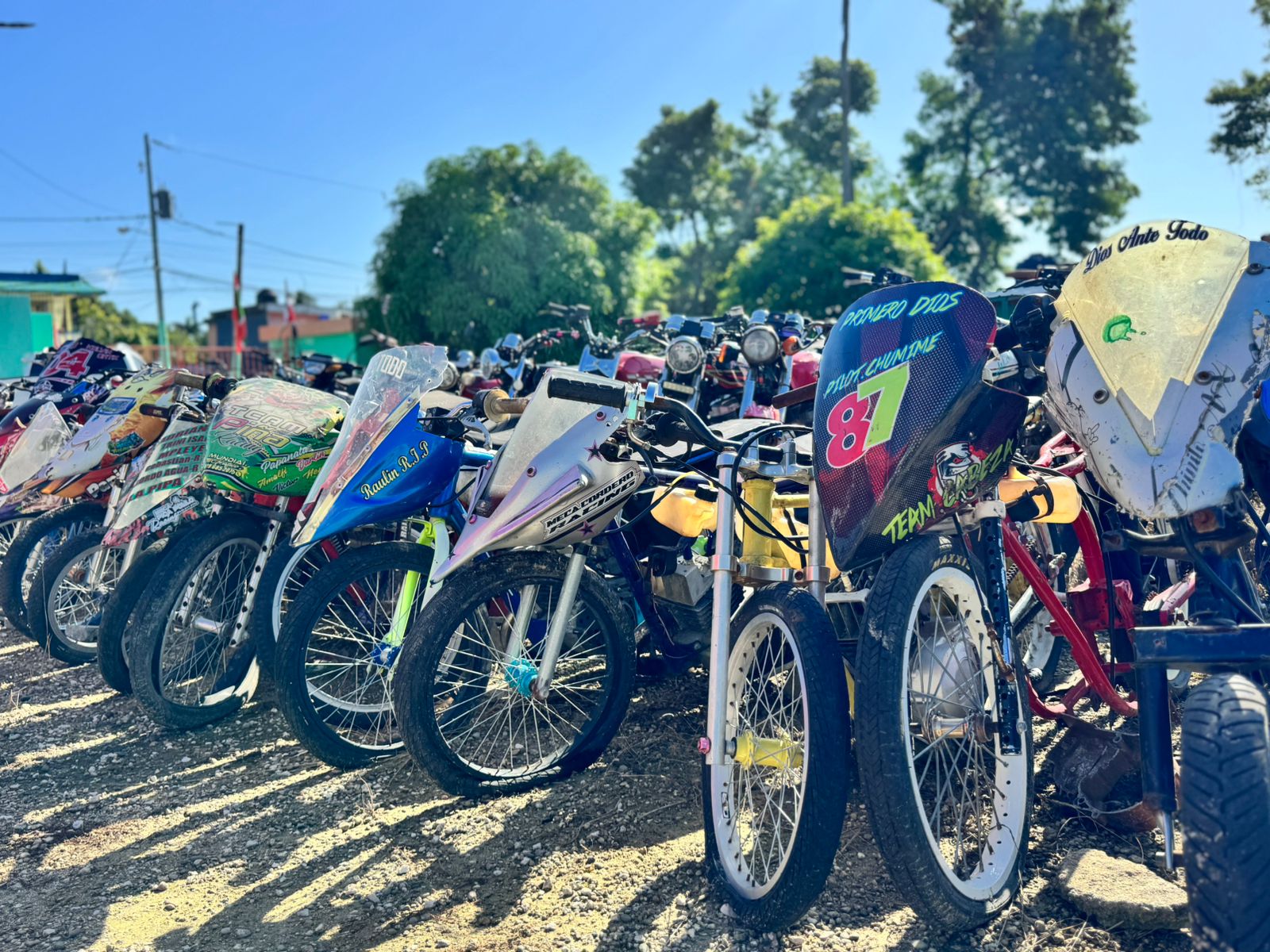 Digesett retiene más de 400 motocicletas durante operativos contra carreras clandestinas