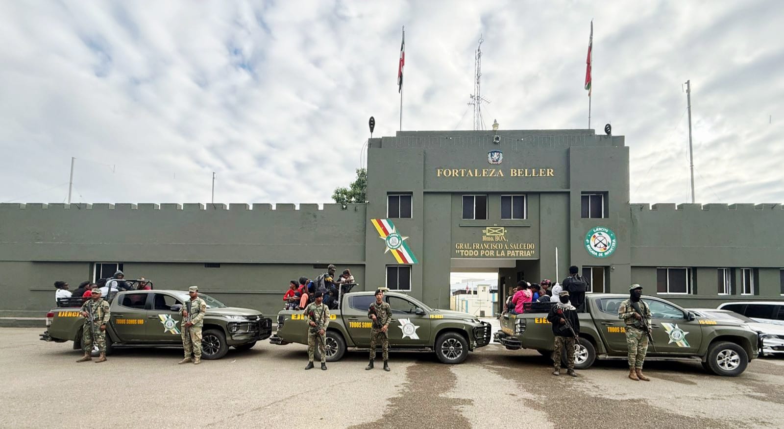 Ejército informa que detuvo a más de 180 mil haitianos durante operativos en 2025