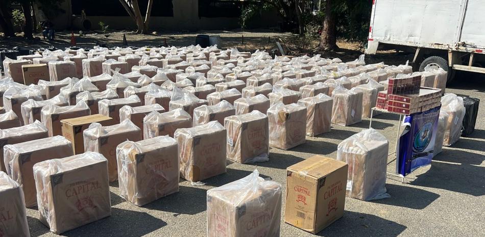 DINTEL ocupa 1.6 millones de cigarrillos de contrabando en Navarrete