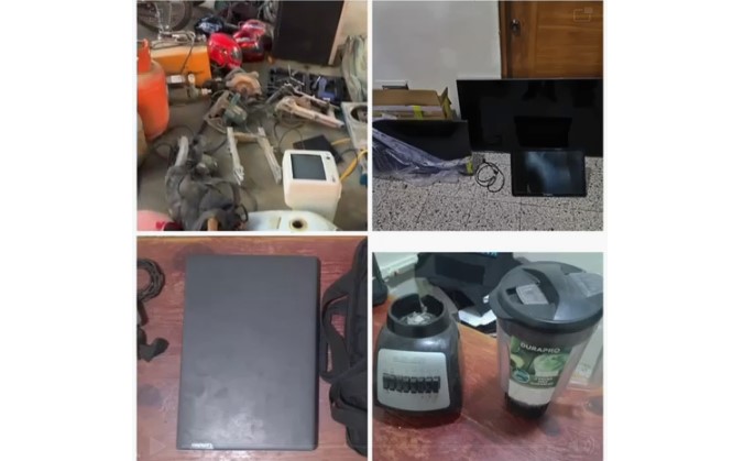 PN desmantela almacén de objetos robados y recupera bienes sustraídos en Santiago