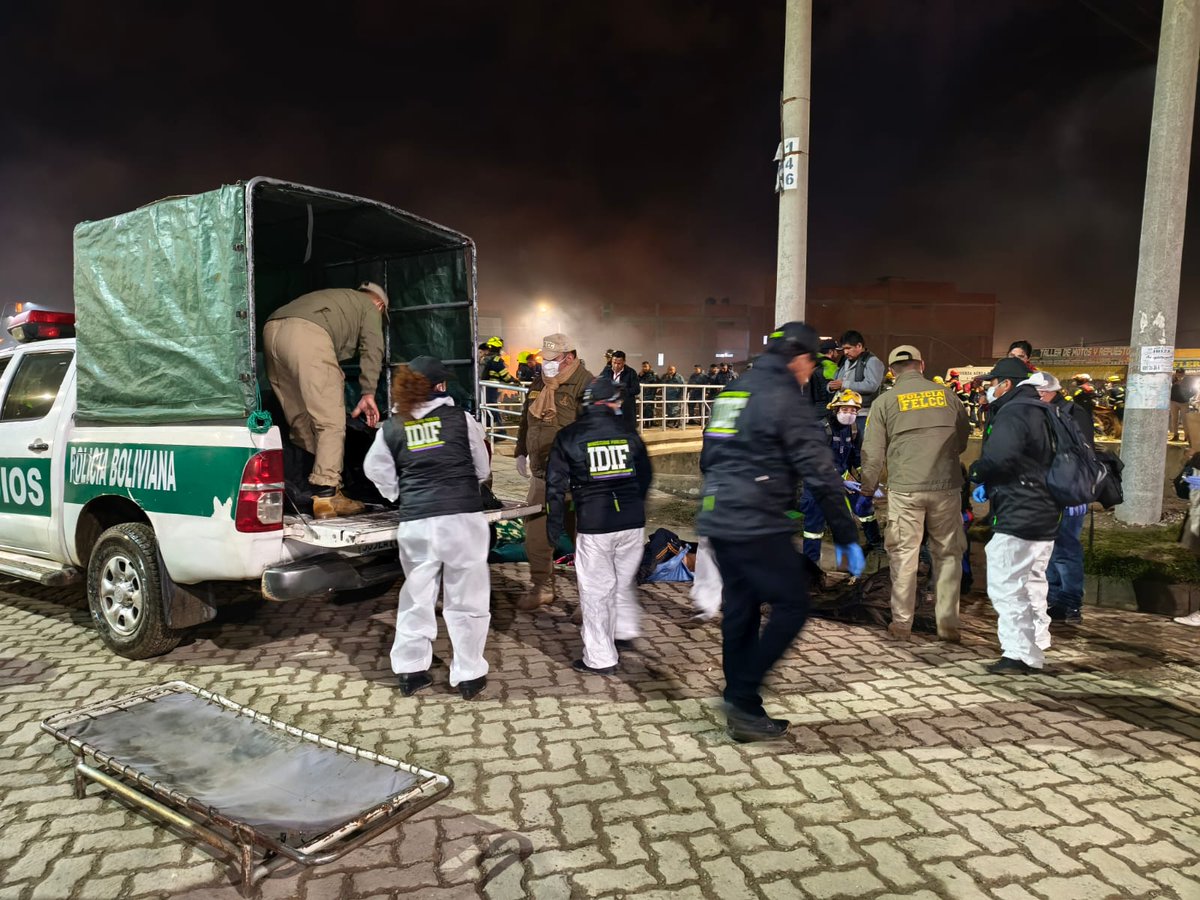 Accidente aéreo deja 20 muertos tras caída de avión militar en Bolivia